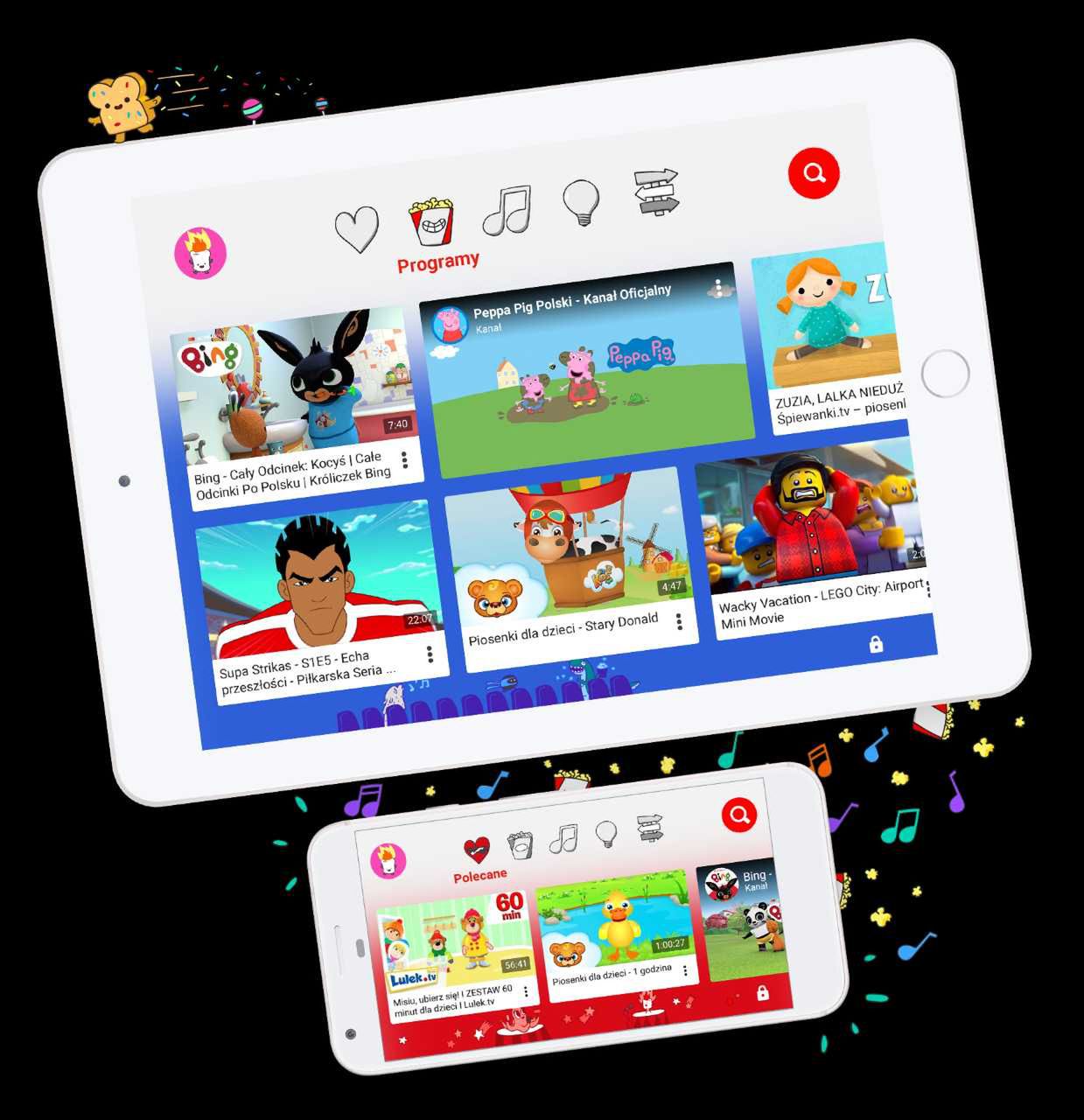 YouTube Kids to aplikacja dla dzieci
