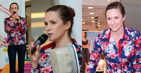 Mrozowska promuje zdrowy tryb życia w centrum handlowym (ZDJĘCIA)