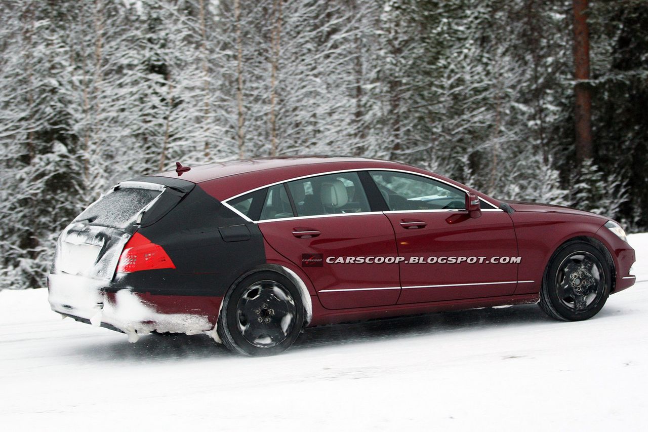 Mercedes CLS Shooting Break (źródło: Carscoop)