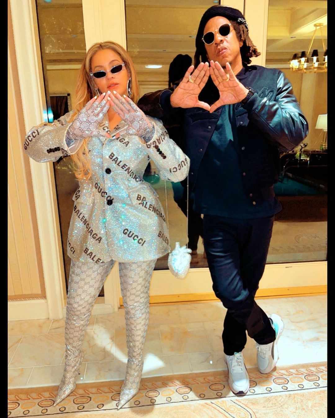 Beyonce błyszczy się na urodzinach Jaya-Z