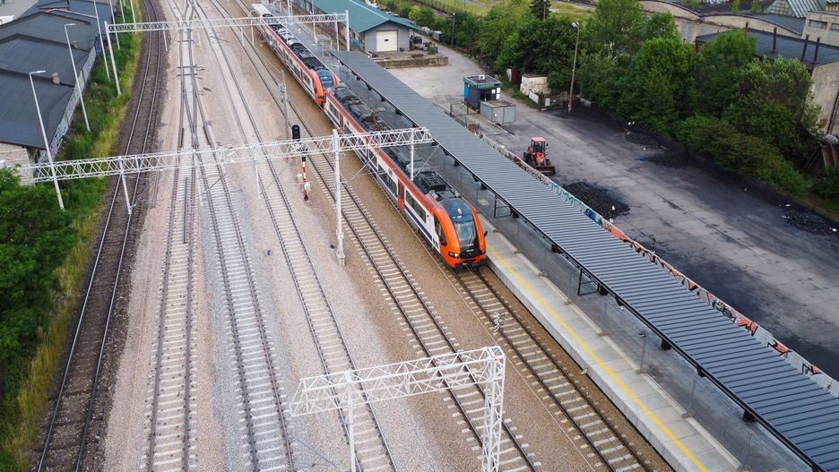 Stacja kolejowa w Olkuszu