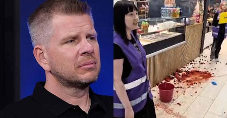 Kebab Filipa Chajzera obrzucony ZEPSUTYM JEDZENIEM. "Zgnilizna moralna elit"
