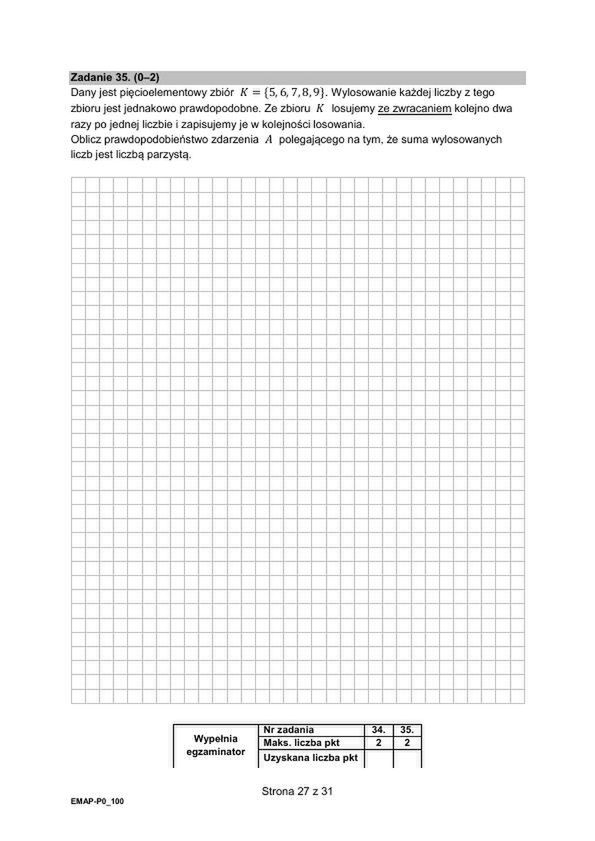 Matura 2024. Arkusze CKE. Matematyka w formule 2015