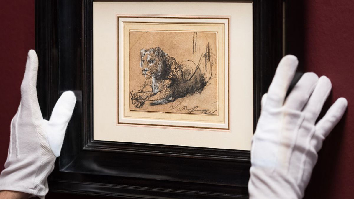 Rekordowa sprzedaż rysunku Rembrandta