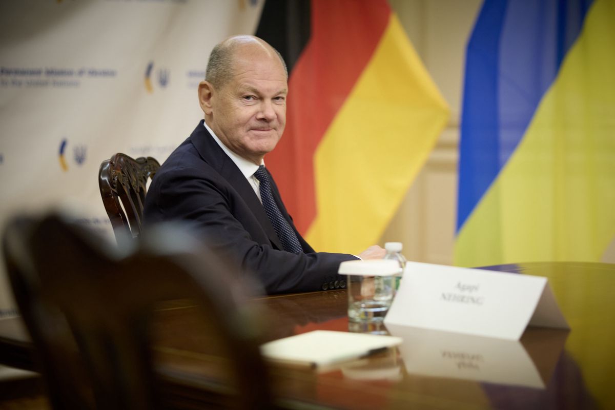 Kanclerz Niemiec Olaf Scholz