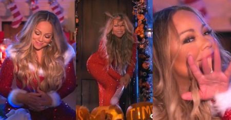 Mariah Carey miażdży halloweenowe dekoracje i już zapowiada SEZON ŚWIĄTECZNY... Tęskniliście? (WIDEO)