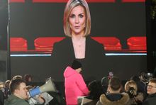 Joanna Dunikowska-Paź. Debata przedwyborcza w Końskich