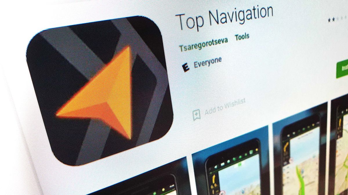 Fałszywa nawigacja w Google Play