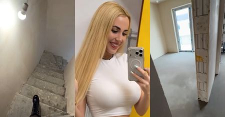 Marianna Schreiber KUPUJE DOM! Ściany i podłogi jeszcze gołe, a już zrobiła pierwszy "house tour" i wbiła szpilę byłemu mężowi