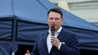 Wyzwanie od policjantki dla Mentzena. Jest reakcja z MSWiA