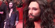 Conchita Wurst z dekoltem do pępka na Berlinale