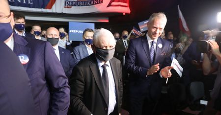 Adam Bielan ogłosił powstanie Partii Republikańskiej. Wsparł go Jarosław Kaczyński
