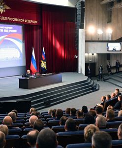 Putin przemówił przed zarządem MSW. Posypały się groźby