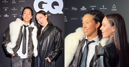 Córka Omeny Mensah też wpadła na imprezę "GQ". 23-latka coraz chętniej bryluje na salonach... (ZDJĘCIA)