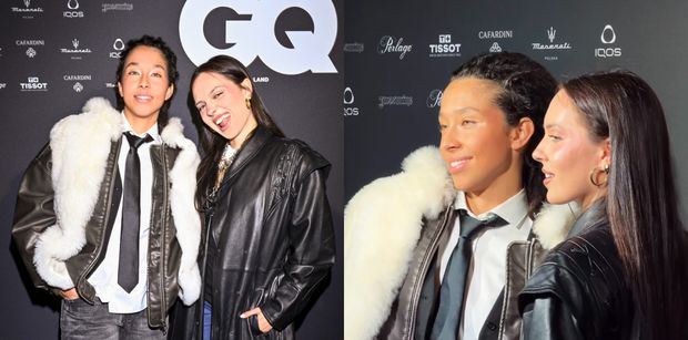 Córka Omeny Mensah też wpadła na imprezę "GQ". 23-latka coraz chętniej bryluje na salonach... (ZDJĘCIA)