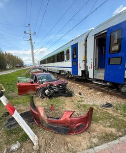 Poważny wypadek. Ruch pociągów został wstrzymany