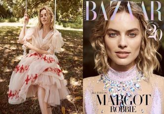 Margot Robbie walczy o Oscara na okładce "Harper's Bazaar"