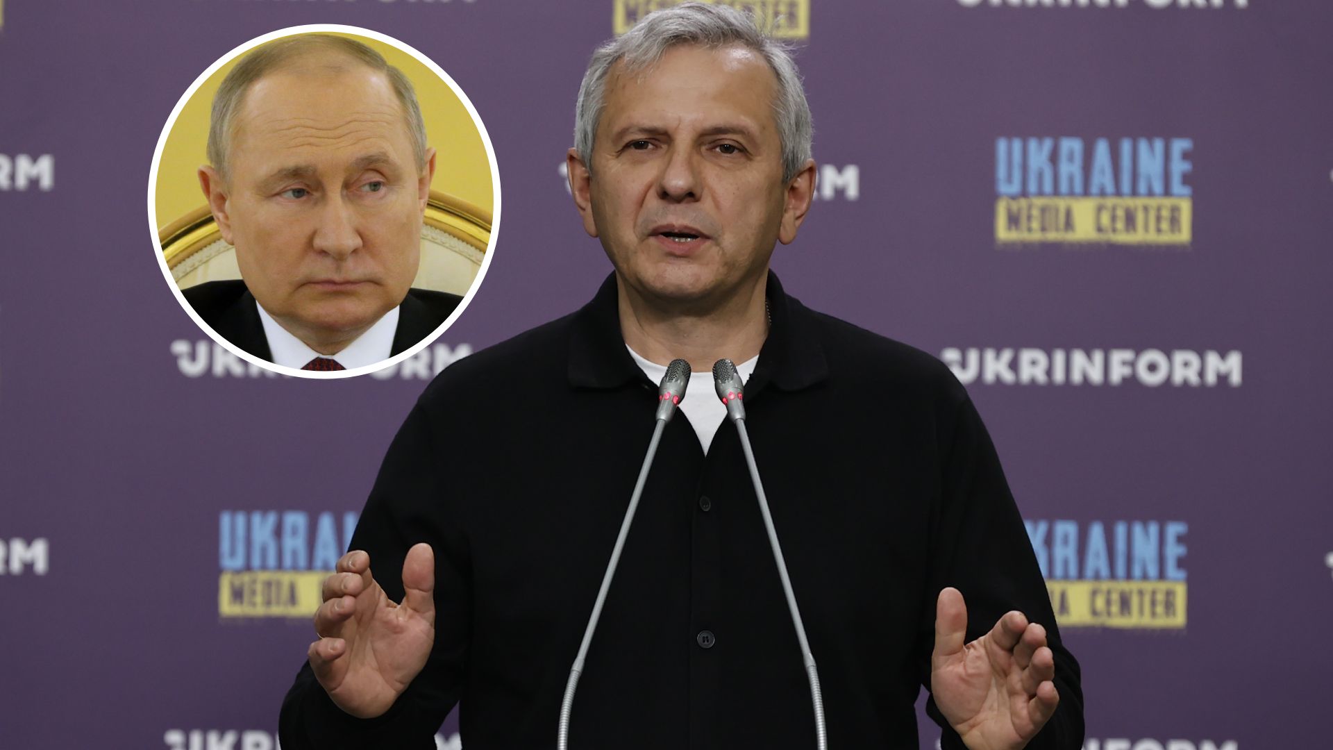 Oleg Ustenko Władimir Putin