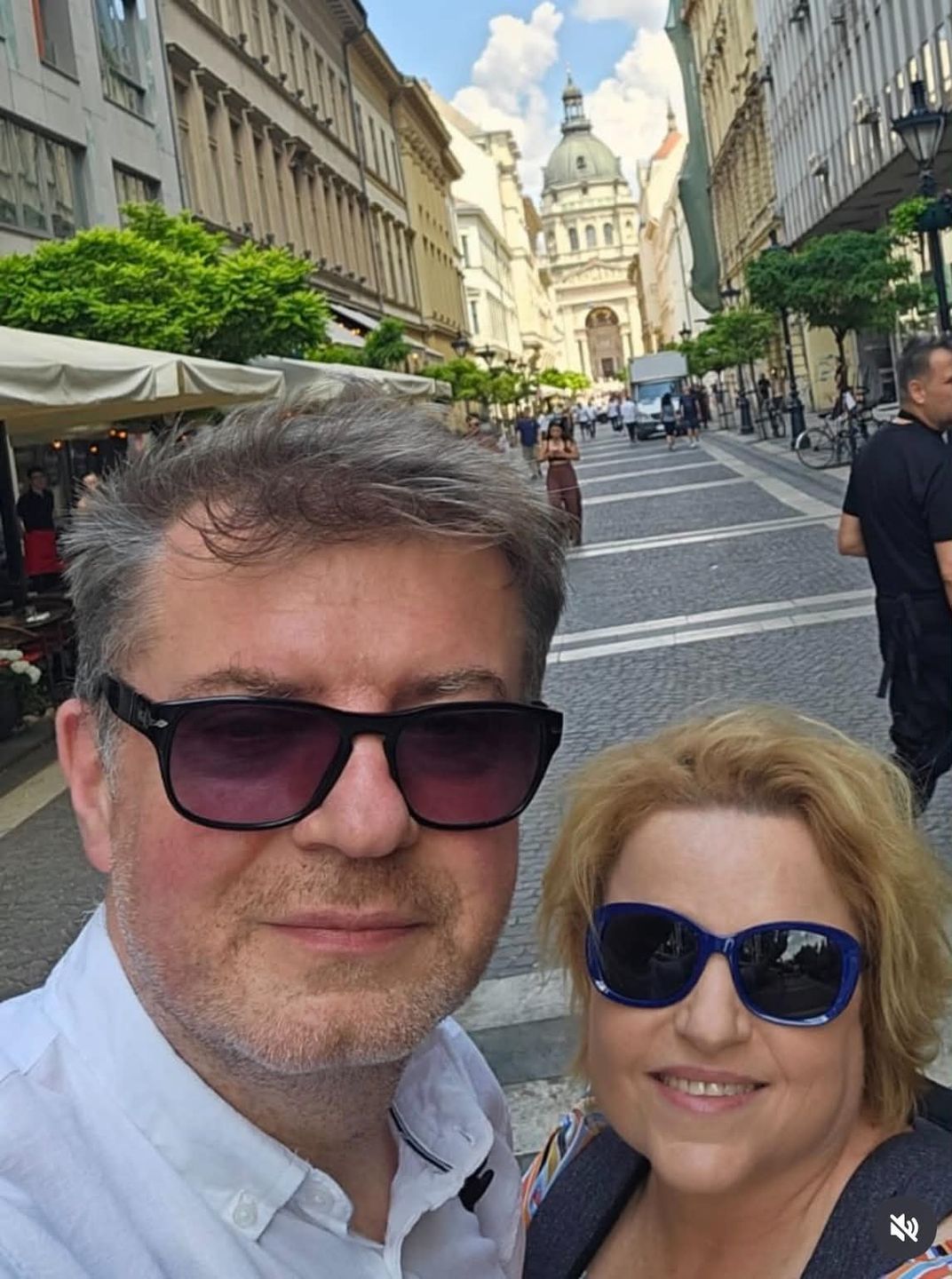 Katarzyna Bosacka z mężem