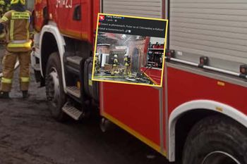 Zginął w płomieniach. Tragiczny pożar w Kaliszu