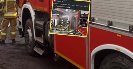 Zginął w płomieniach. Tragiczny pożar w Kaliszu