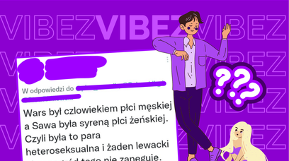 Wars i Sawa byli parą heteroseksualną? Oczywiście, w końcu: "Chłopak i syrena, normalna rodzina"