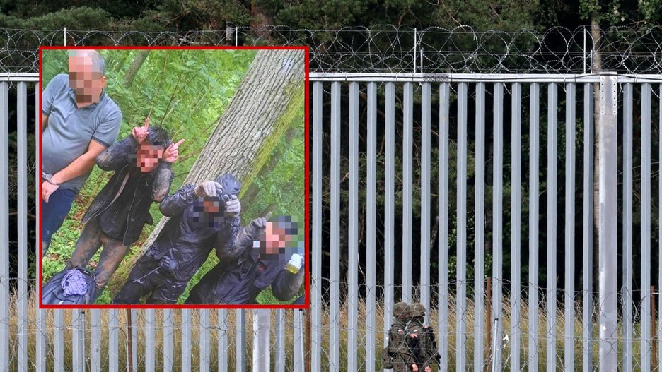 Policja ustala autora skandalicznych zdjęć. Cudzoziemcy byli upokarzająco traktowani