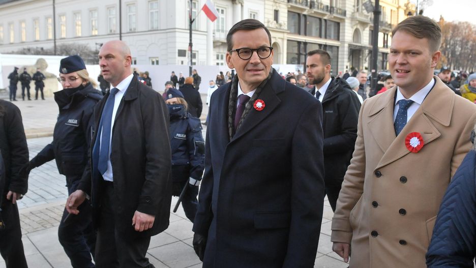 Mateusz Morawiecki, Jan KowalskiRadek Pietruszka103, 103., 11 Listopada, defilada, marsz, parada, polityk, polityka, rocznica