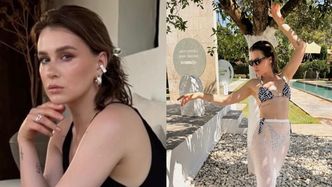 Odziana w bikini Anna-Maria Sieklucka pręży się na Ibizie. Fani: "Ósmy cud świata"