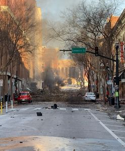 USA. Nashville. Potężna eksplozja. To mogło być celowe działanie