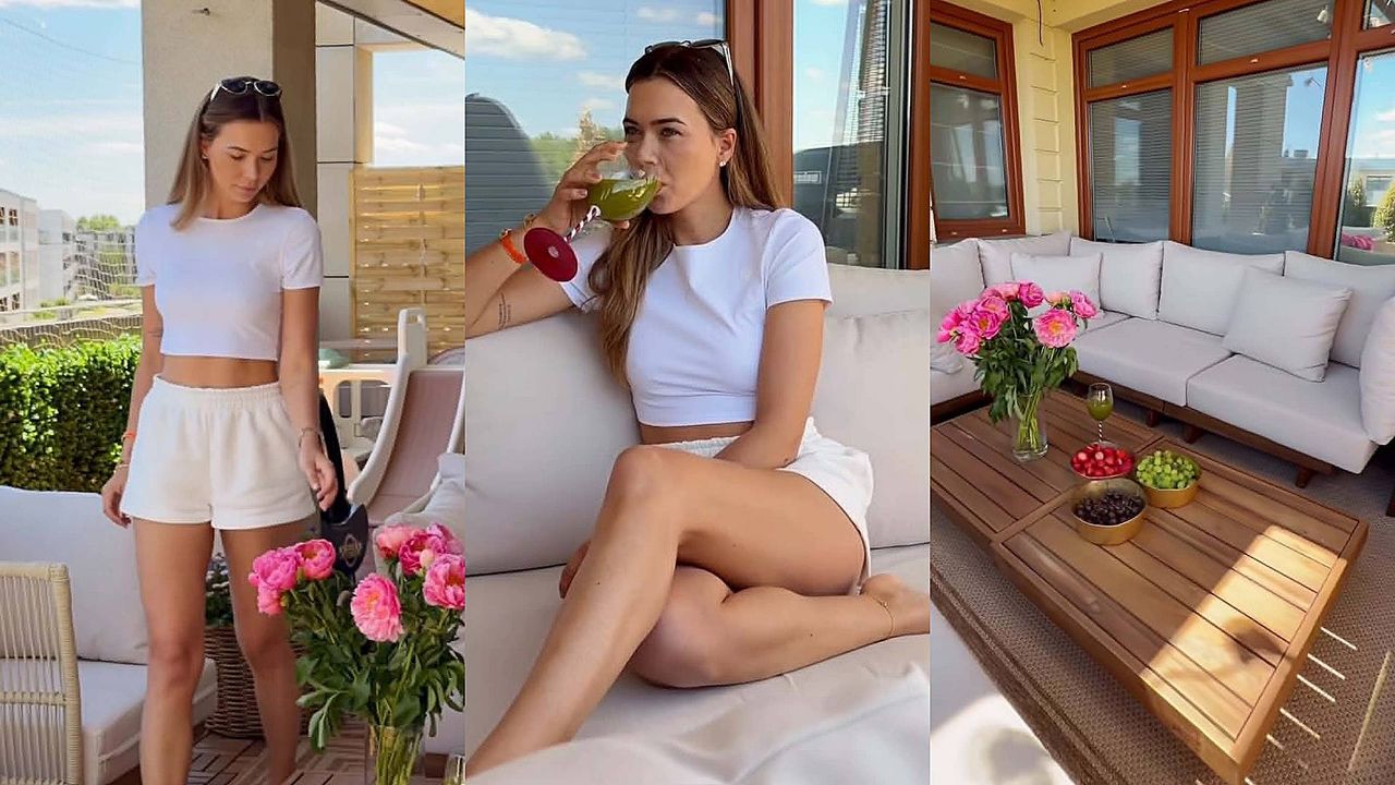 Sandra Kubicka pochwaliła się TARASEM w swoim domu. Ale go urządziła [ZDJĘCIA]