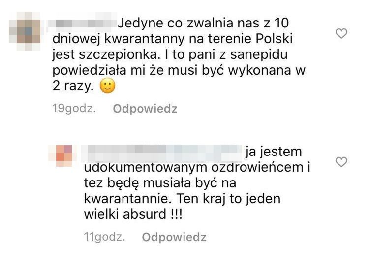 Anna Wendzikowska ominęła kwarantannę?