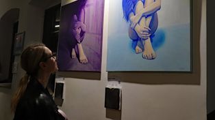 Katowice: Wernisaż malarstwa Ewy Mońki w Galerii Szyb Wilson. "Sztuka zawsze była sposobem, by się wyrazić"