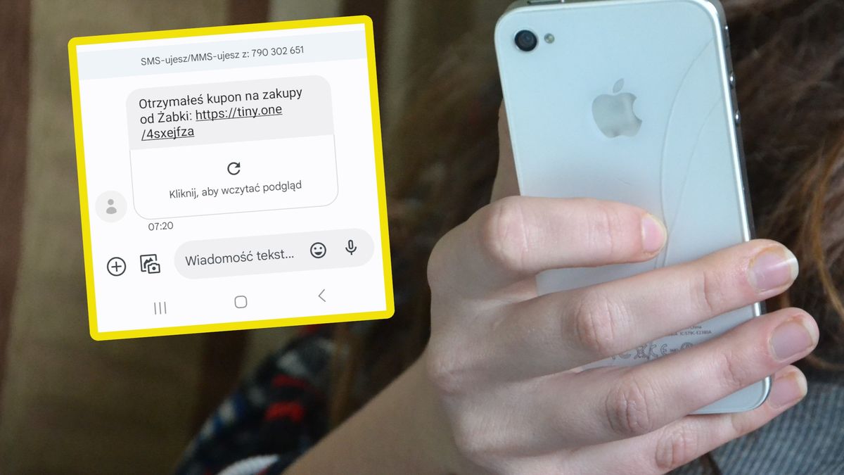 Uwaga na fałszywy SMS