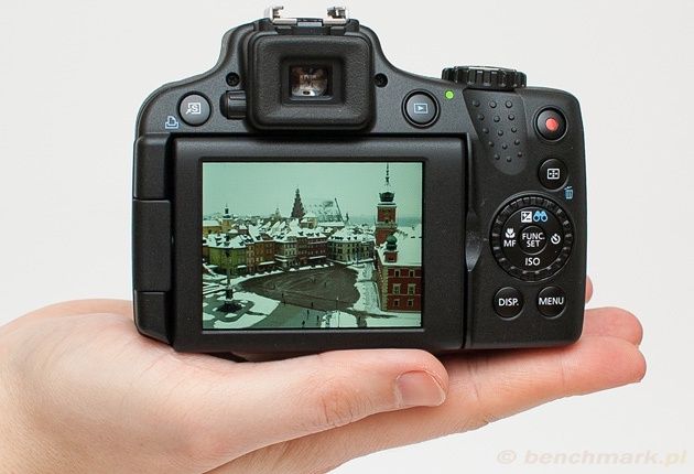 Canon Powershot SX50 HS ekran LCD