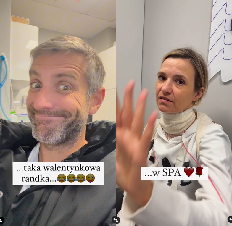 Niepokojące walentynki Joanny Koroniewskiej i Macieja Dowbora