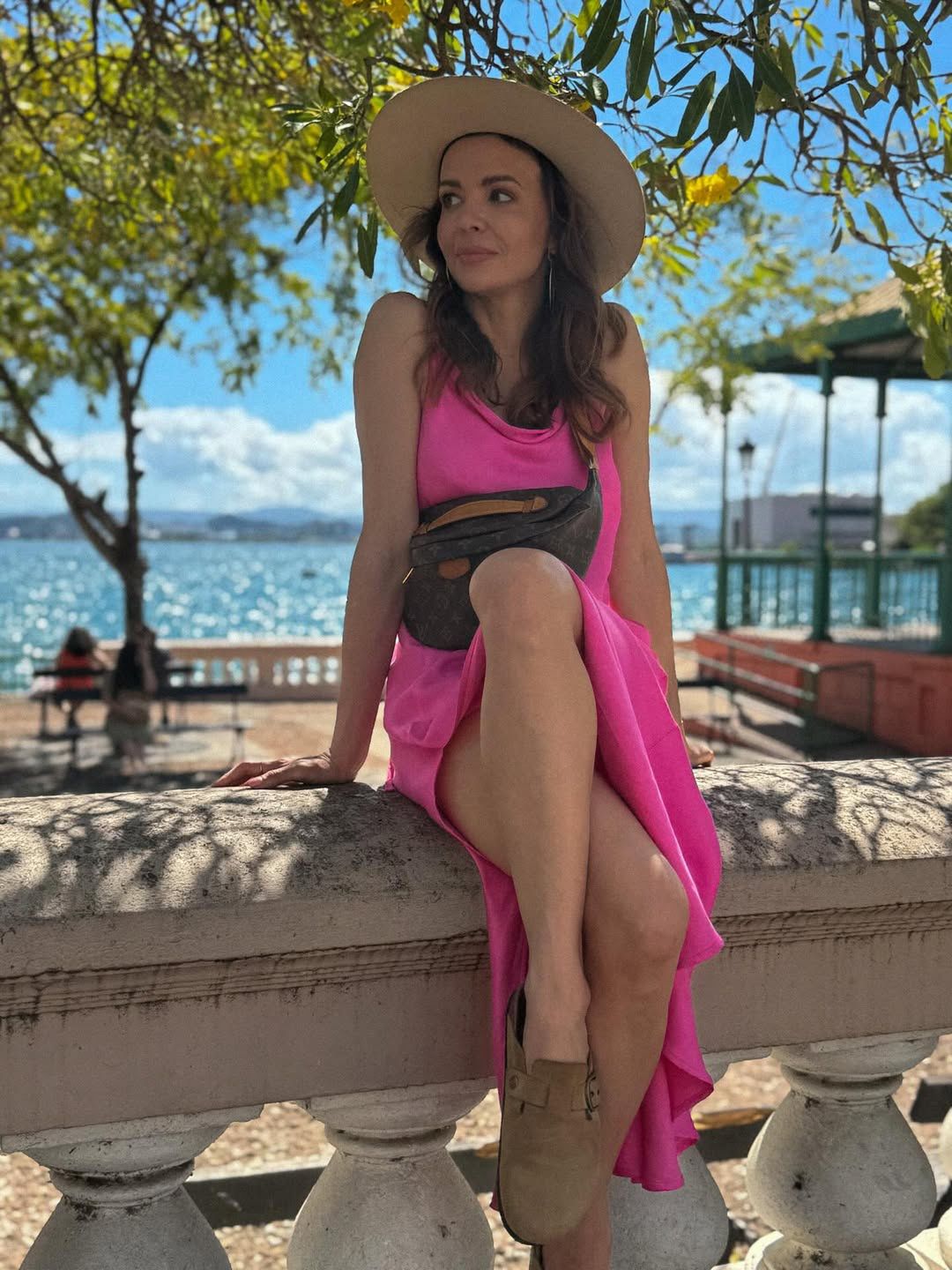 Anna Wnedzikowska na urlopie