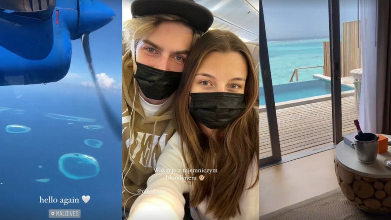 Julia Wieniawa i Nikodem Rozbicki polecieli razem na Malediwy