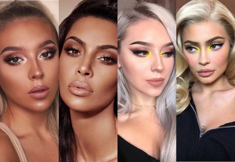 Instagramerka naśladująca makijaże Kardashianek robi furorę w sieci