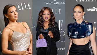 Gwiazdy brylują na imprezie Elle w Los Angeles: Jennifer Lopez w metalicznym topie, Eva Longoria w obcisłej sukience (ZDJĘCIA)