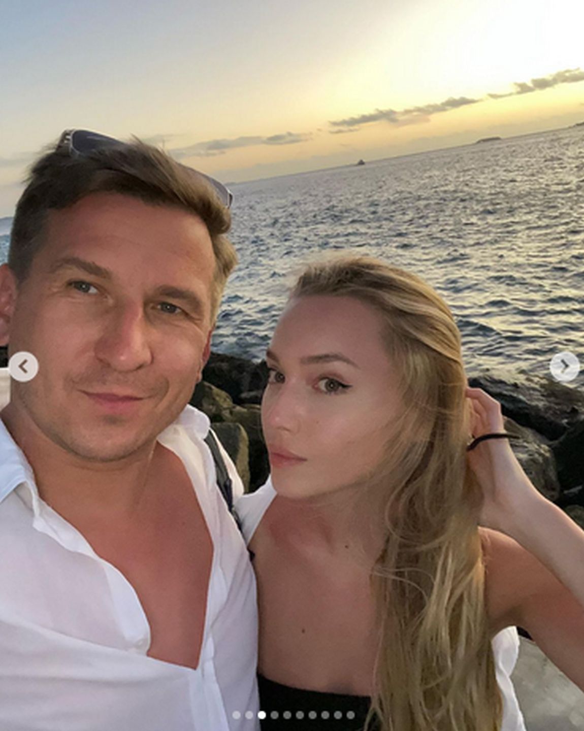 Tomasz Barański chwali się wakacjami z 20-letnią dziewczyną