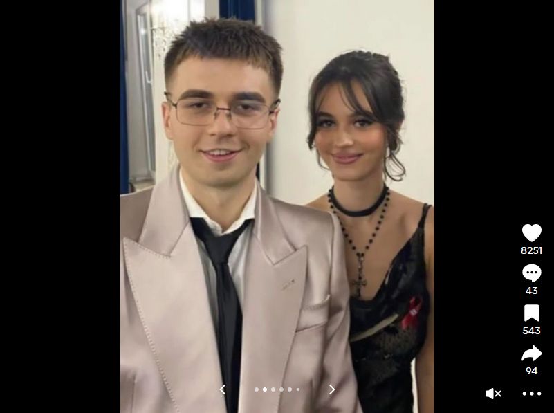 Mata i Natalia Wencel na studniówce