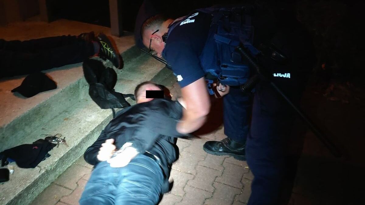 Włamywacze ujęci na gorącym uczynku przez policjantów z Lublina