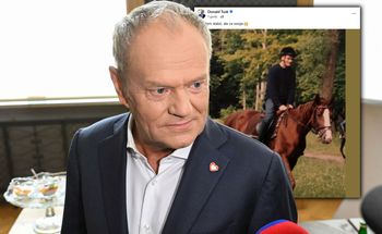 Tusk znów uderza w Nawrockiego. "Jeździłem słabo, ale za swoje"