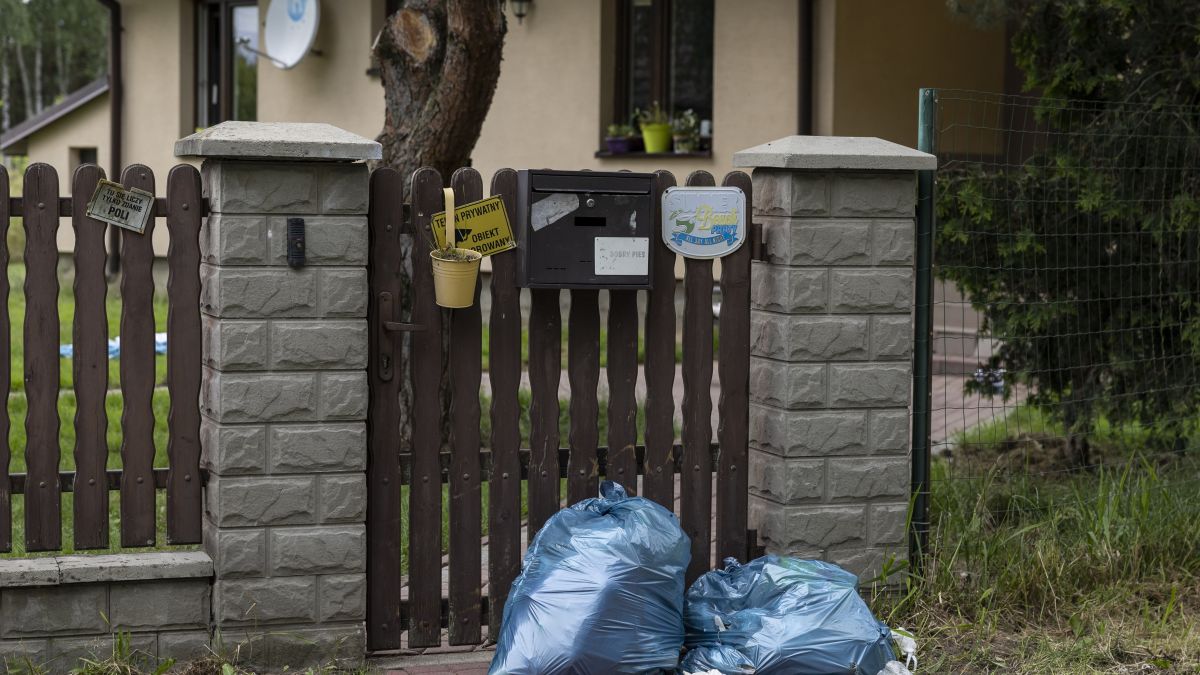 Dom, w którym zamieszkała rodzina K., terroryzująca sąsiadów