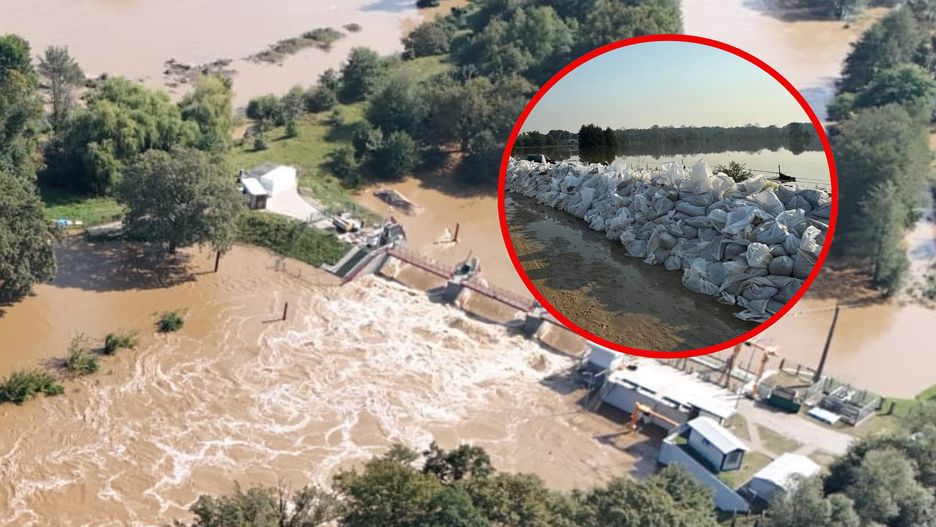 Szprotawa walczy z powodzią