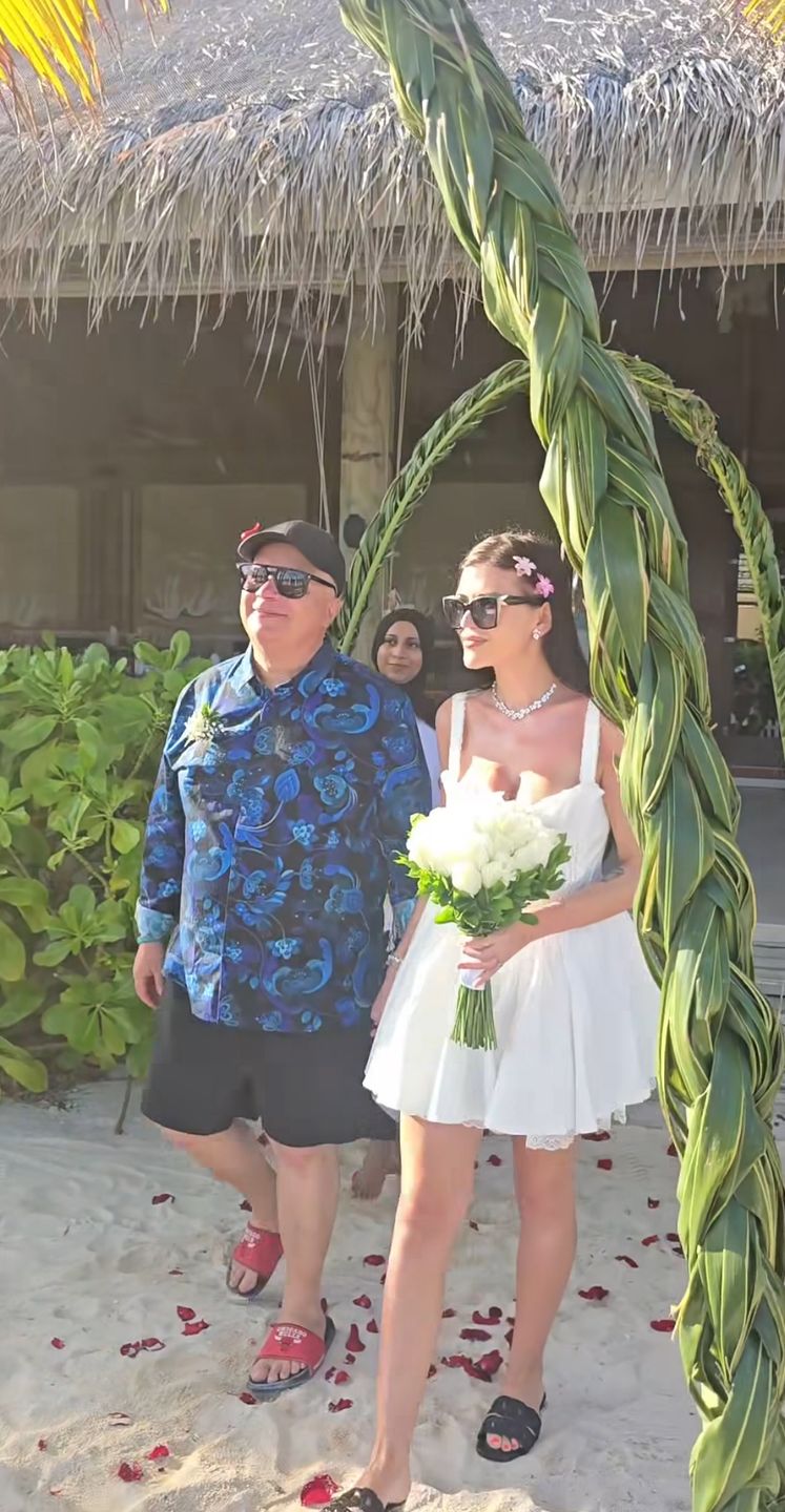 Krzysztof Skiba i jego żona Karolina