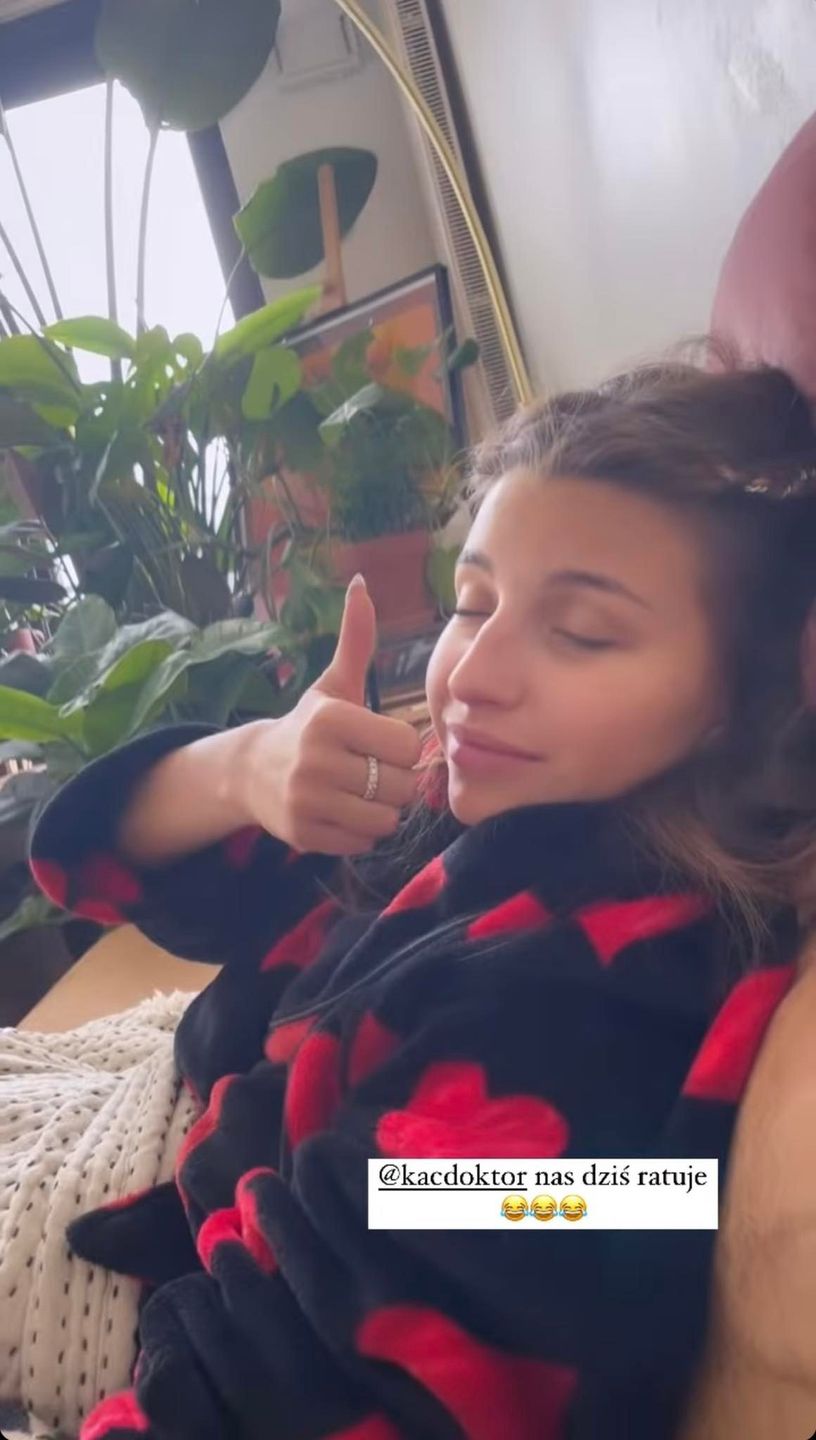 Julia Wieniawa dochodzi do siebie po intensywnym weekendzie