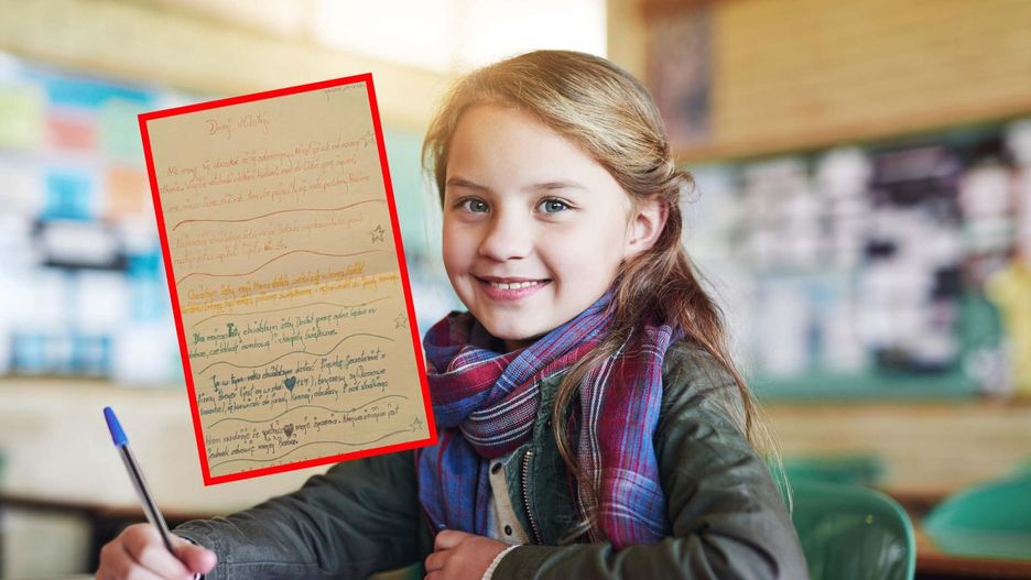 Napisała list do św, Mikołaja