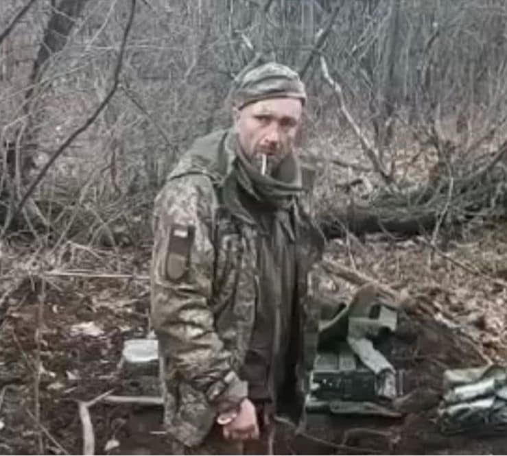 Rosyjscy żołnierze bestialsko rozstrzelali ukraińskiego jeńca wojennego. Nagranie tej zbrodni umieścili w internecie